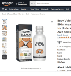  Snow Bleach Cream 