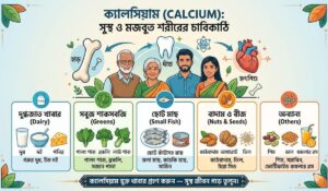 ক্যালসিয়াম যুক্ত খাবার