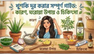 খুশকি দূর করার উপায়