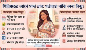 পিরিয়ডের আগে সাদা স্রাব