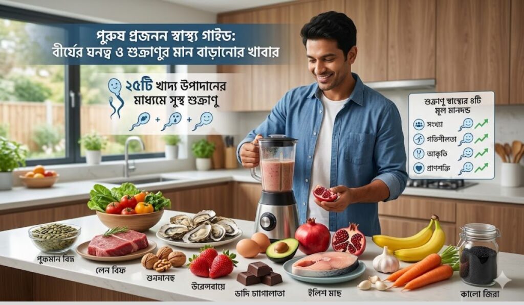 বীর্য ঘন করার খাবার