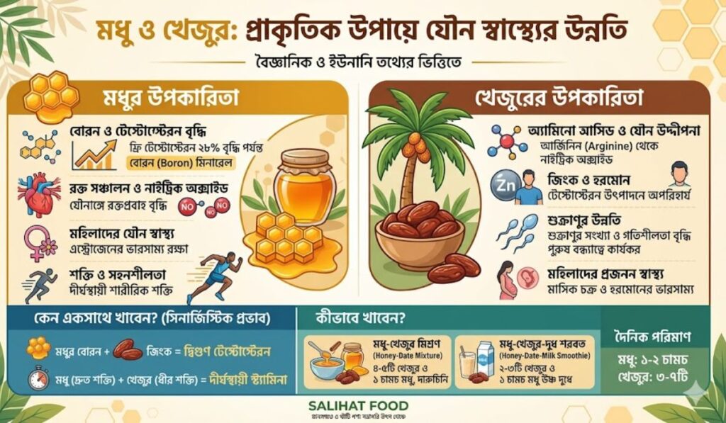 মধু ও খেজুরের যৌন উপকারিতা