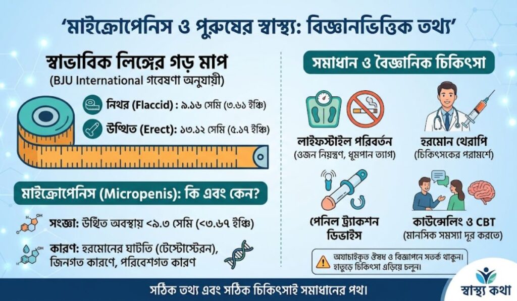 লিংগ ছোট হলে কি সমস্যা
