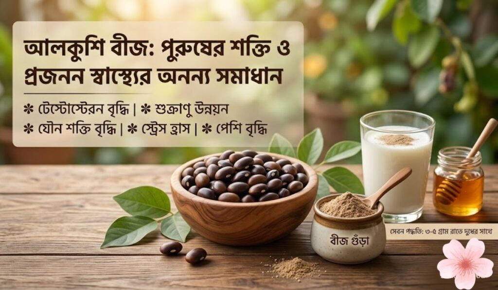 পুরুষ শক্তিতে আলকুশি বীজের উপকারিতা, পার্শ্বপ্রতিক্রিয়া ও খাওয়ার নিয়ম 1 আলকুশি বীজ ও পুরুষের যৌন শক্তি বৃদ্ধির উপায়