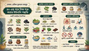 বয়স ৪০-এর পরে লিঙ্গ শক্ত করার ইউনানি উপায়