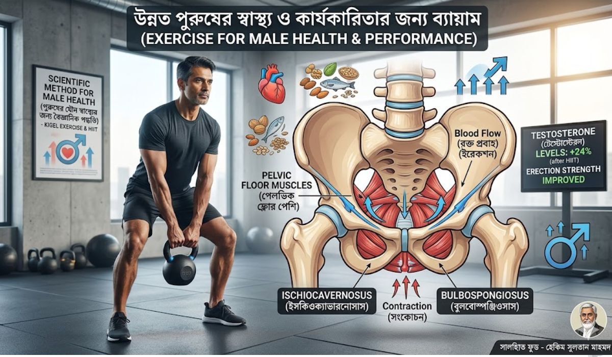লিঙ্গ শক্ত করার ব্যায়াম: কিগেল ও HIIT সম্পূর্ণ গাইড